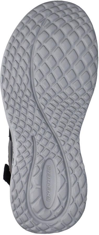 Skechers Glide-Step Orvan imitatieleren sandalen grijs - Foto 3