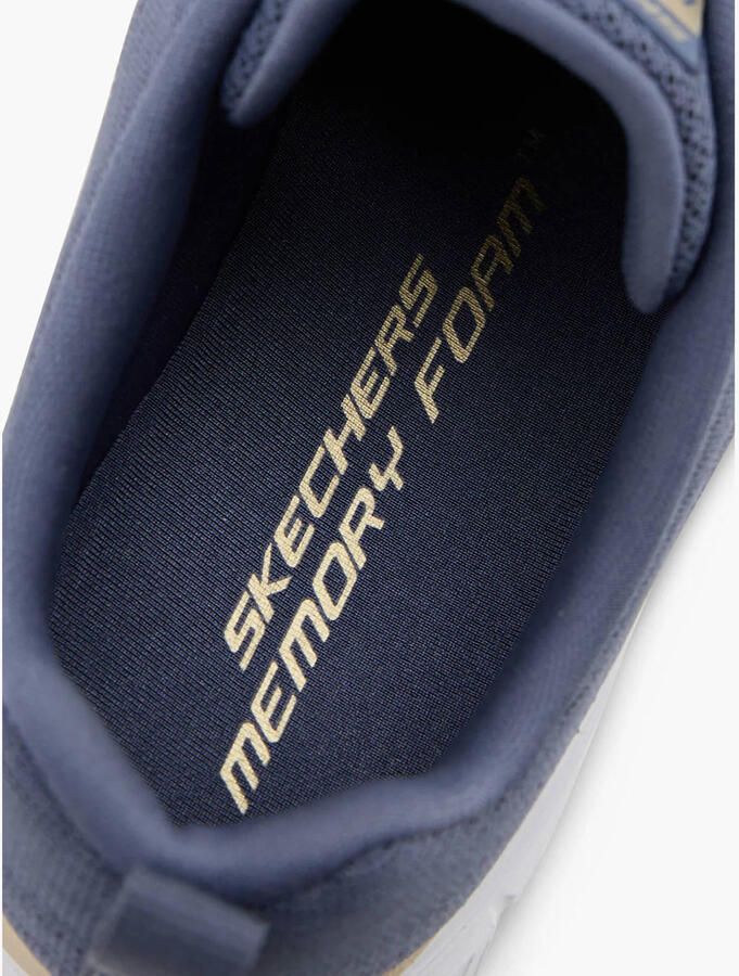 Skechers Graceful 4.0 slip-on sneakers met logo blauw - Foto 2