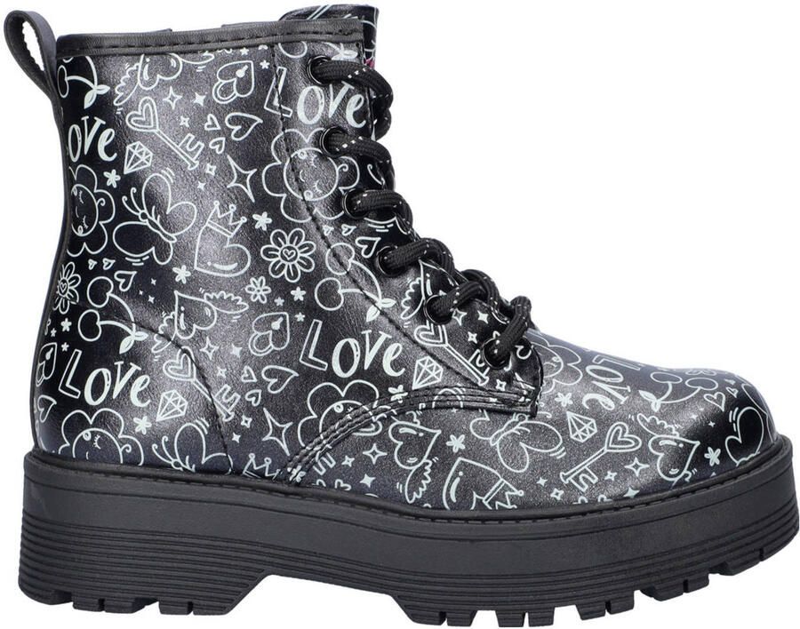 Skechers Gravlen-Hi veterboots zwart