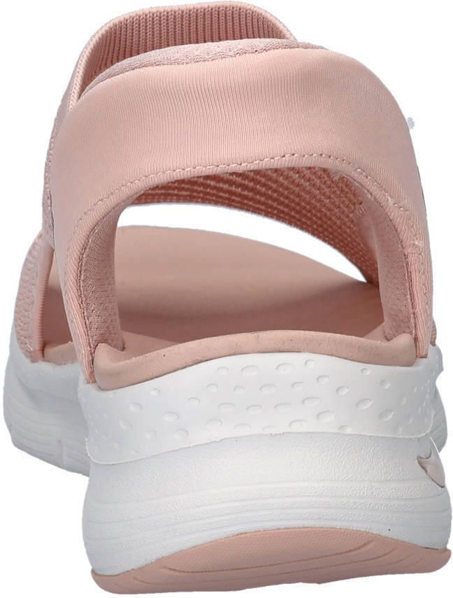 Skechers Hands Free Slip-In Arch Fit chunky sandalen lichtroze - Foto 2