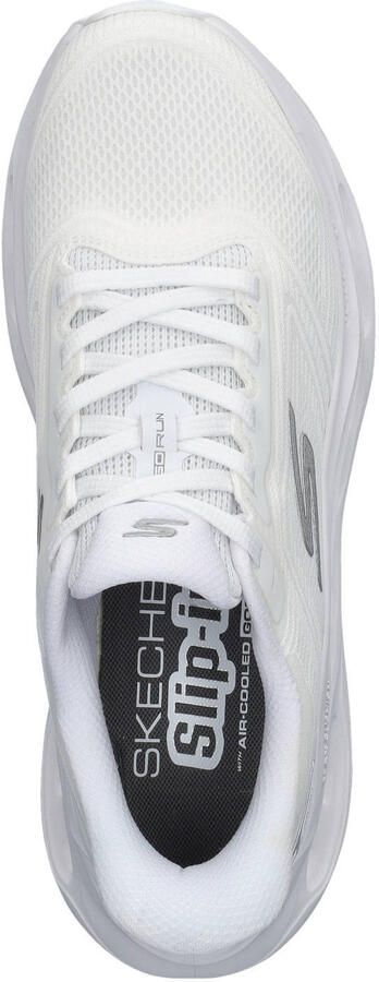 Skechers Hands Free Slip-In Max Cushioning Glide sneakers met logo wit - Foto 3