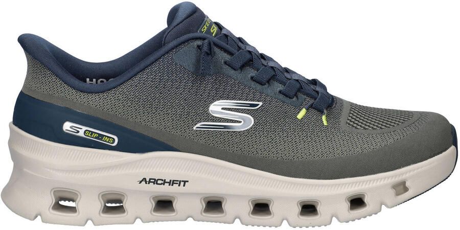 Skechers Hands Free Slip-Ins Arch Fit Glide-Step sneakers kaki