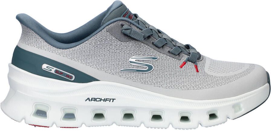 Skechers Hands Free Slip-Ins Arch Fit Glide-Step sneakers lichtgrijs