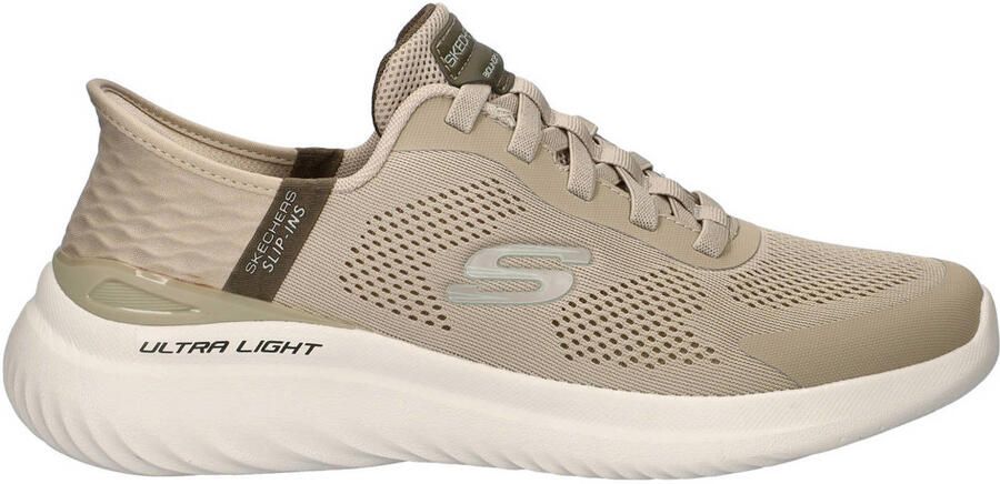 Skechers Hands Free Slip-Ins Bounder sneakers taupe