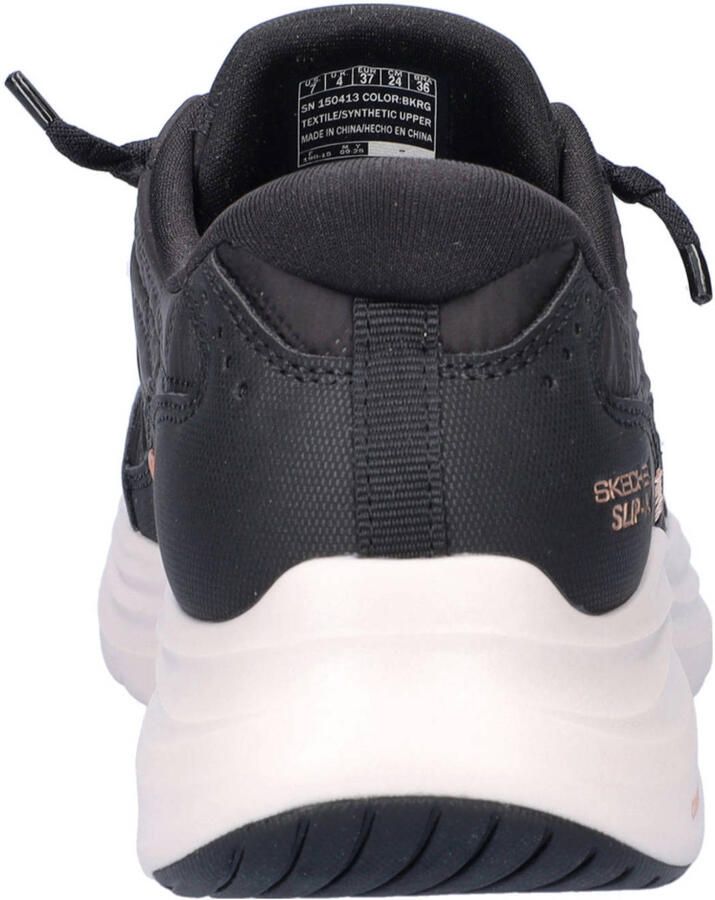 Skechers Hands Free Slip-Ins Contour chunky sneakers zwart - Foto 2