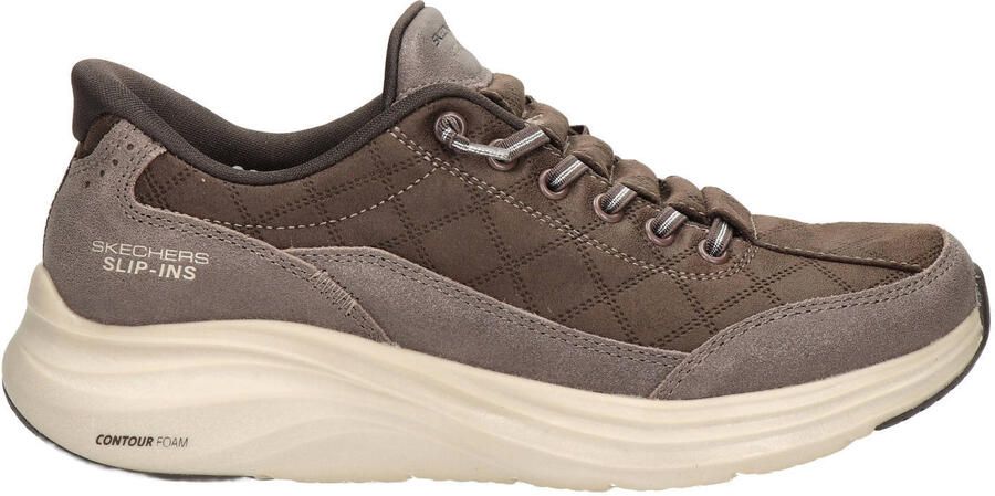 Skechers Hands Free Slip-ins: Contour Foam Cozy Fit sneakers bruin