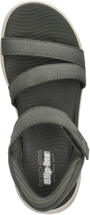 Skechers Hands Free Slip-Ins Glide Step sandalen donkergroen - Foto 3