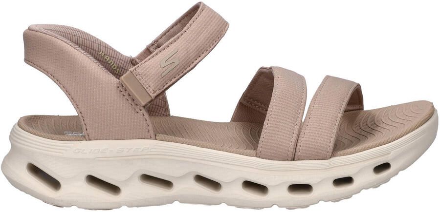 Skechers Hands Free Slip-Ins Glide Step sandalen taupe