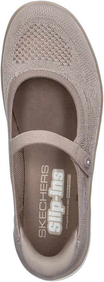 Skechers Hands Free Slip-ins On-the-GO Flex Radiant instappers taupe - Foto 3