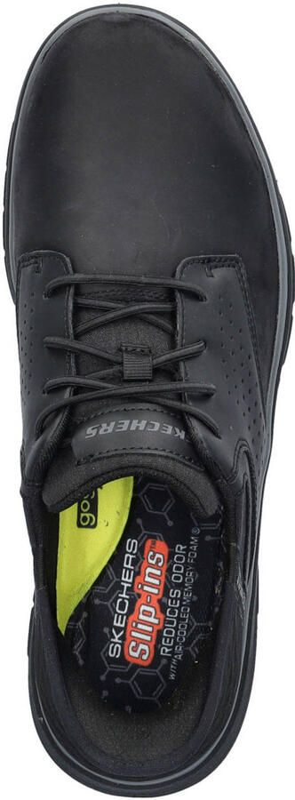 Skechers Hands Free Slip-Ins Orelly nubuck sneakers zwart - Foto 3