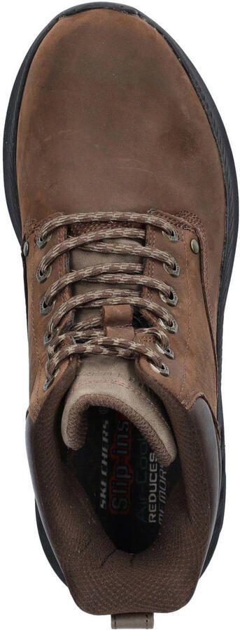 Skechers Hands Free Slip-Ins Pollard nubuck sneakers bruin - Foto 2