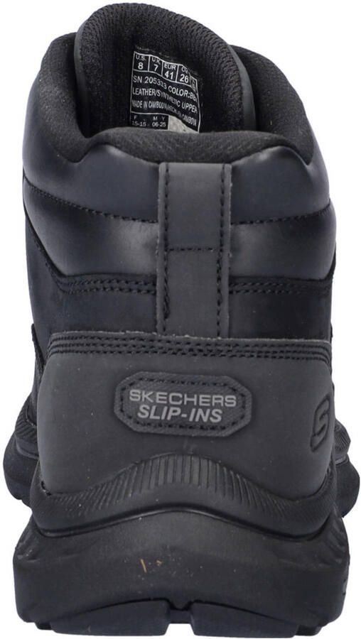Skechers Hands Free Slip-Ins Pollard nubuck sneakers zwart - Foto 2