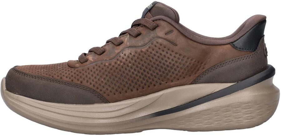 Skechers Hands Free Slip-Ins Slade 2.0 leren sneakers bruin - Foto 2
