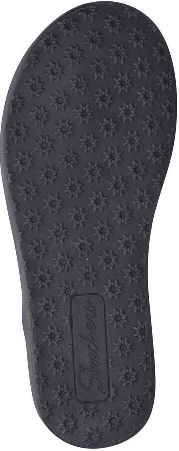 Skechers Meditation Luxe sandalen met strass steentjes zwart - Foto 3