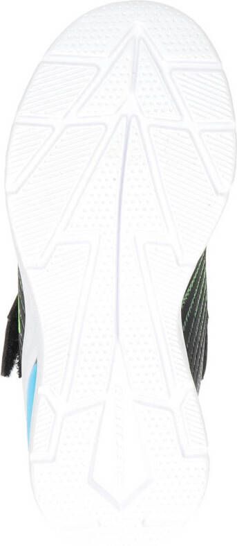 Skechers Microspec Max II sneakers zwart neongroen Jongens Textiel Logo 34 - Foto 2
