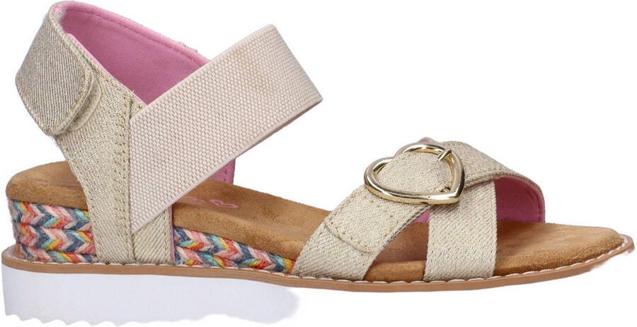 Skechers Miss Desert Kiss meisjes sandaal Natural - Foto 3