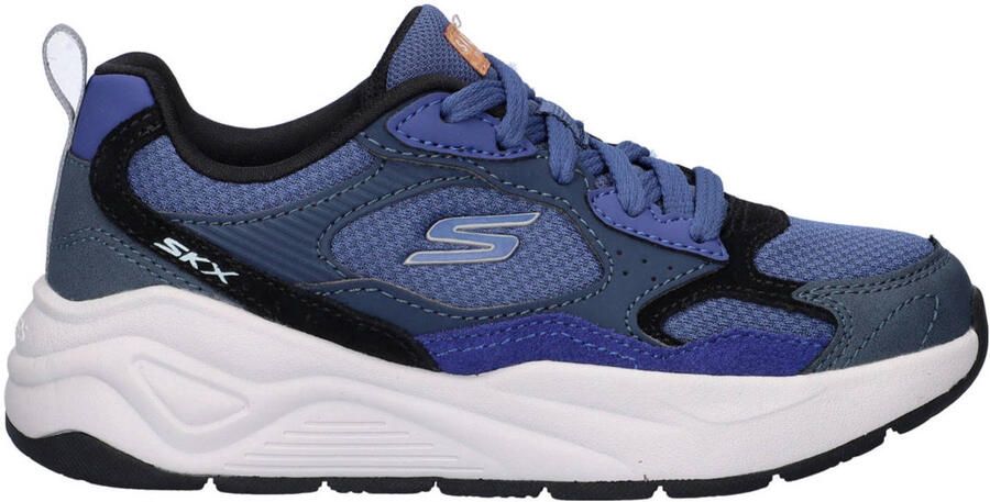 Skechers Nova Jogger jongens sneaker Blauw