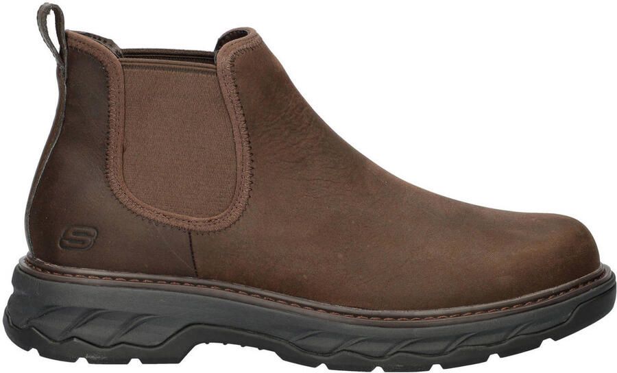 Skechers nubuck chelsea boots bruin