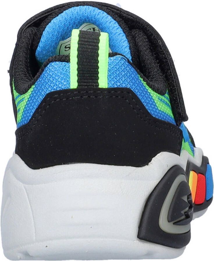 Skechers Play Scene sneakers met lichtjes zwart groen - Foto 2
