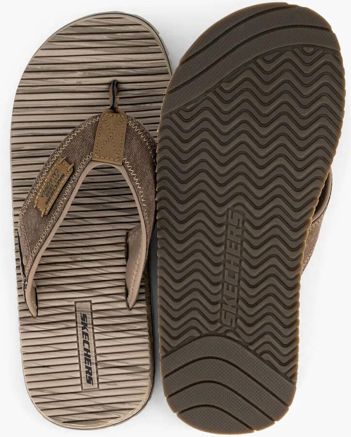 Skechers Quill teenslippers bruin - Foto 2