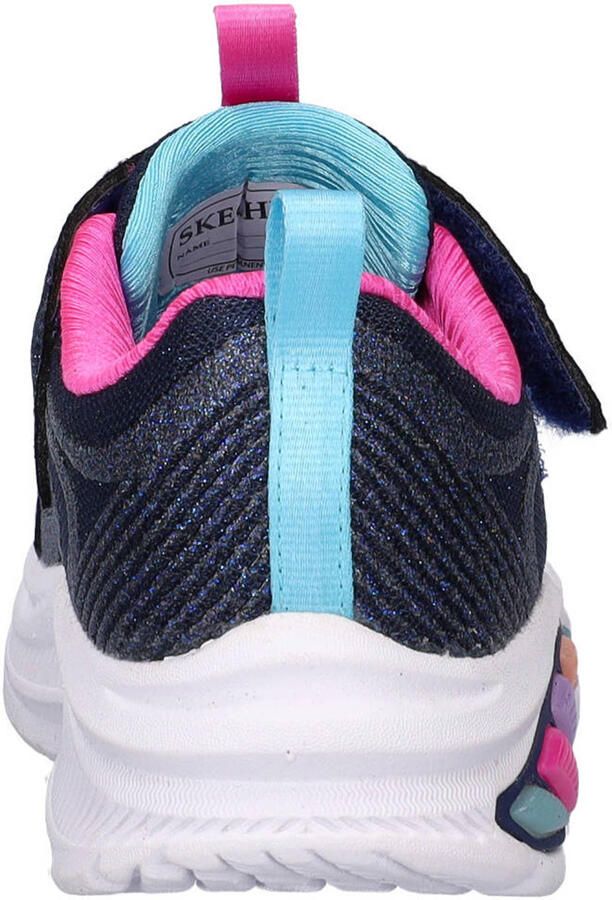 Skechers S-Lights sneakers met lichtjes blauw roze - Foto 2