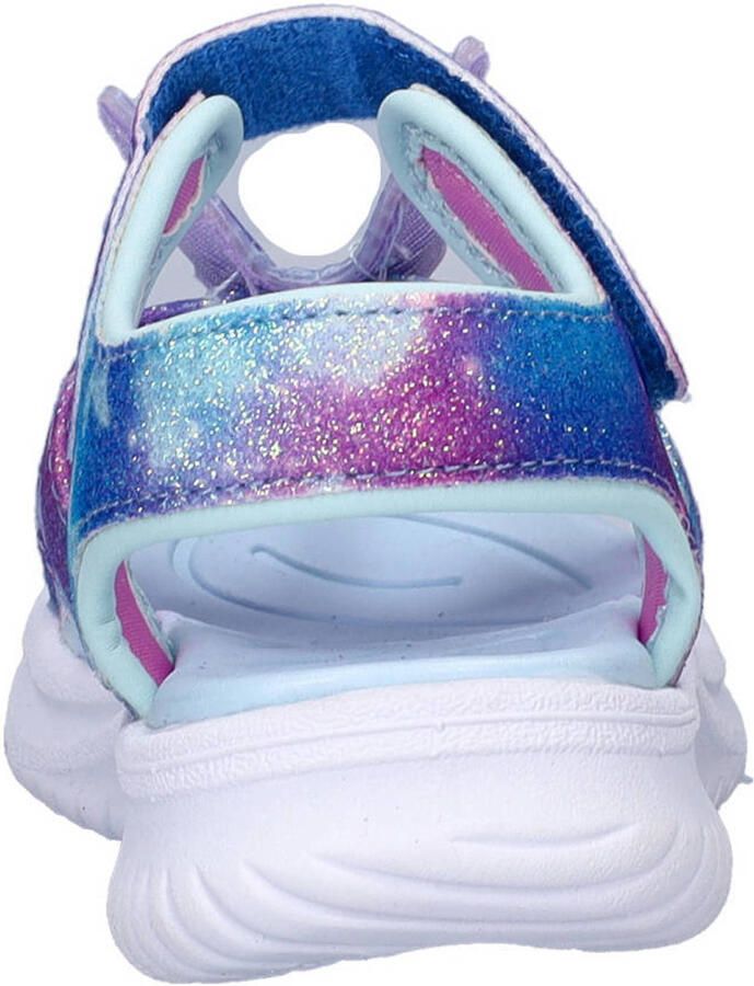 Skechers S-Lights Jumpster Butterfly Brites meisjes sandaal Blauw multi - Foto 2