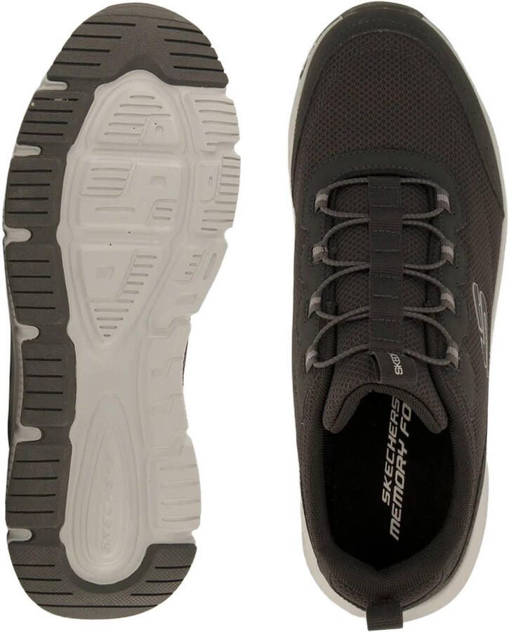 Skechers slip-on sneakers grijs - Foto 3