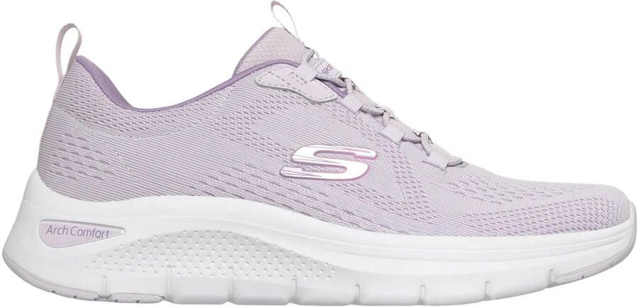 Skechers slip-on sneakers lila