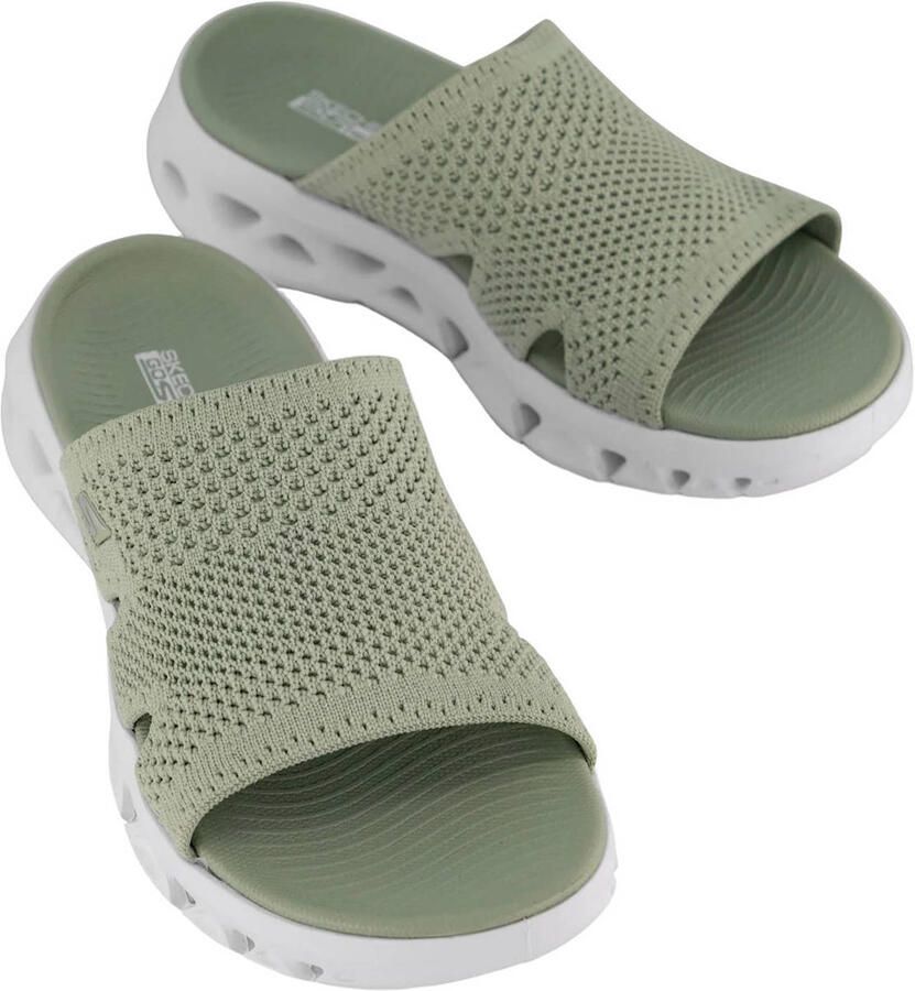 Skechers slippers groen - Foto 2