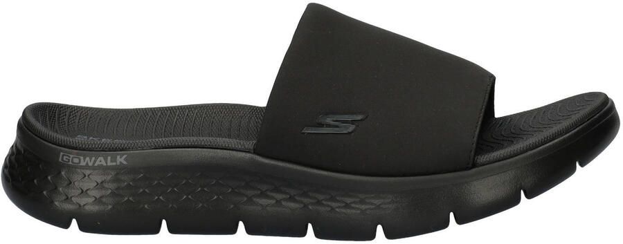 Skechers slippers zwart