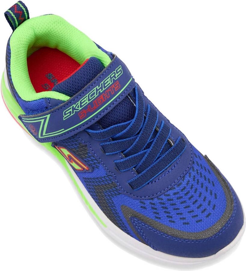 Skechers sneaker met lichtjes blauw groen - Foto 2