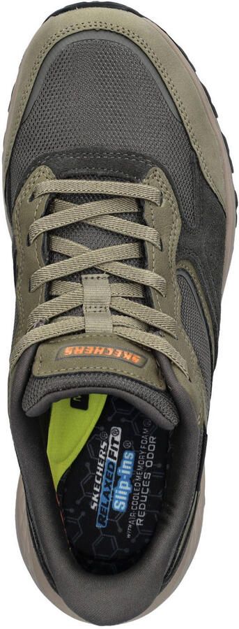Skechers sneakers groen grijs - Foto 3