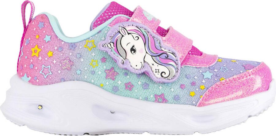 Skechers sneakers met lichtjes roze