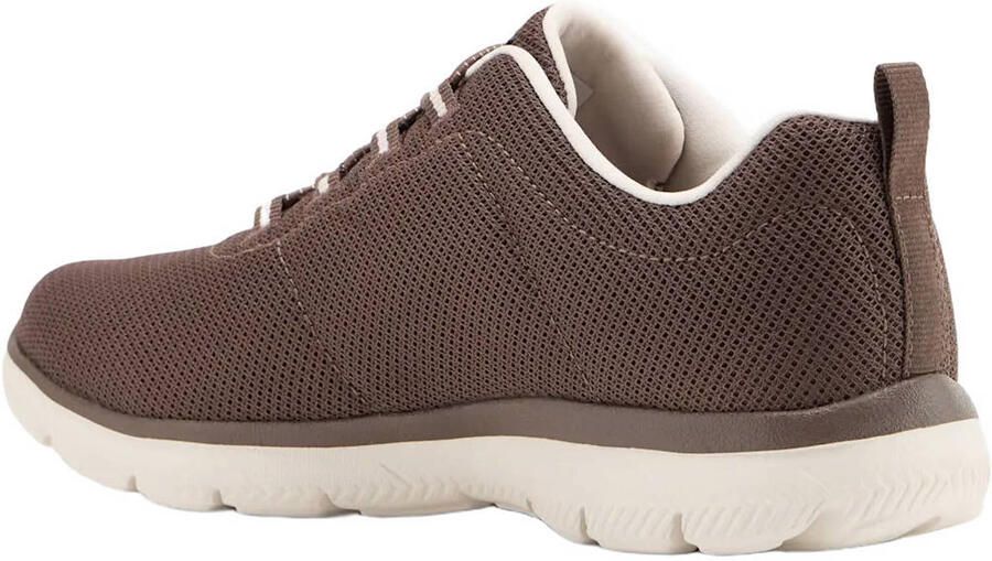 Skechers sneakers met logo bruin - Foto 3