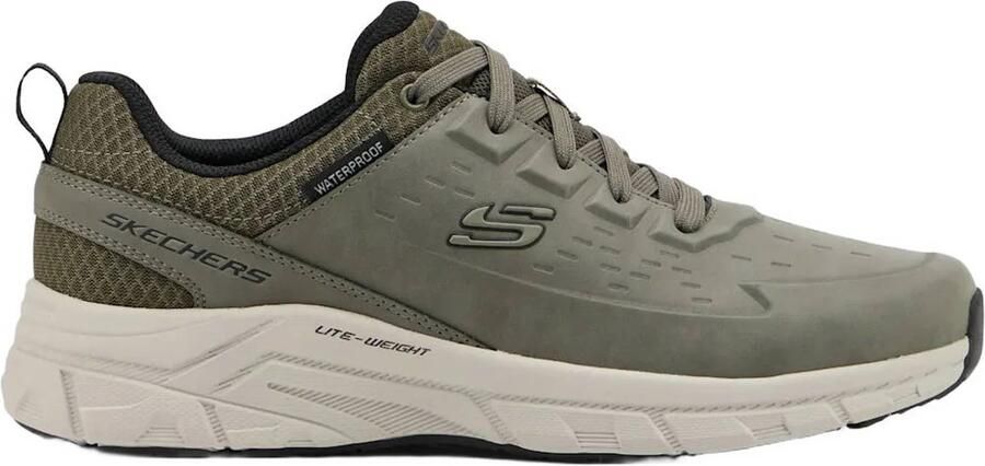 Skechers sneakers met logo kaki
