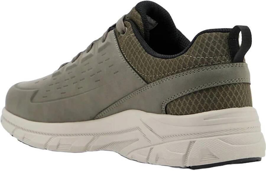 Skechers sneakers met logo kaki - Foto 3
