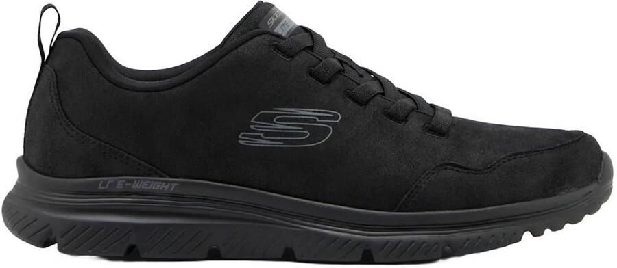 Skechers sneakers met logo zwart