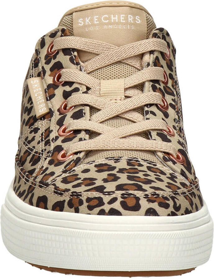 Skechers sneakers met panterprint bruin - Foto 2