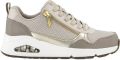 Skechers UNO- METALLIC SLIDERS Dames Sneakers Taupe - Bruin