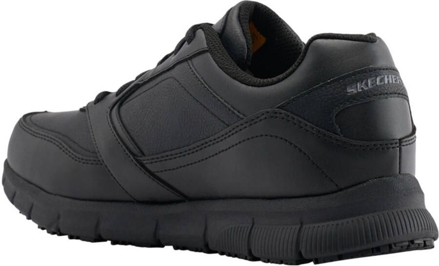 Skechers Nampa heren werkschoenen antislip Zwart Extra comfort Memory Foam
