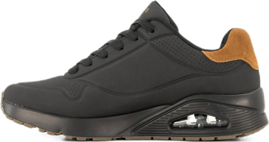 Skechers Sneakers UNO-SUITED ON AIR vrijetijdsschoen lage schoen veterschoen met modieuze sleehak - Foto 3