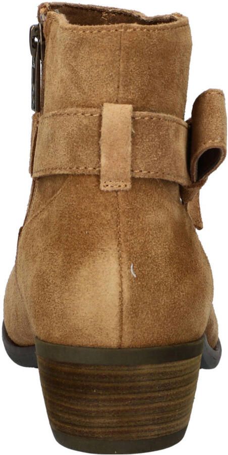 Skechers suède enkellaarzen cognac - Foto 3