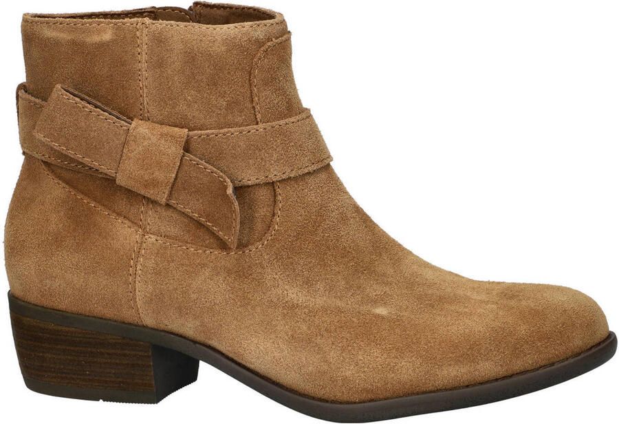 Skechers suède enkellaarzen cognac - Foto 2