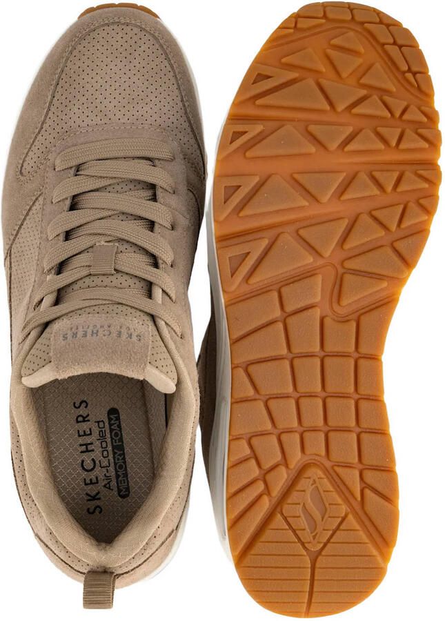 Skechers Stijlvolle Satsuma Sneakers voor de Moderne Man Beige Heren - Foto 3
