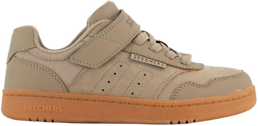 Skechers suèdelook sneakers taupe