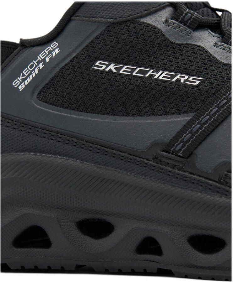Skechers Swift Fit slip-on sneakers zwart