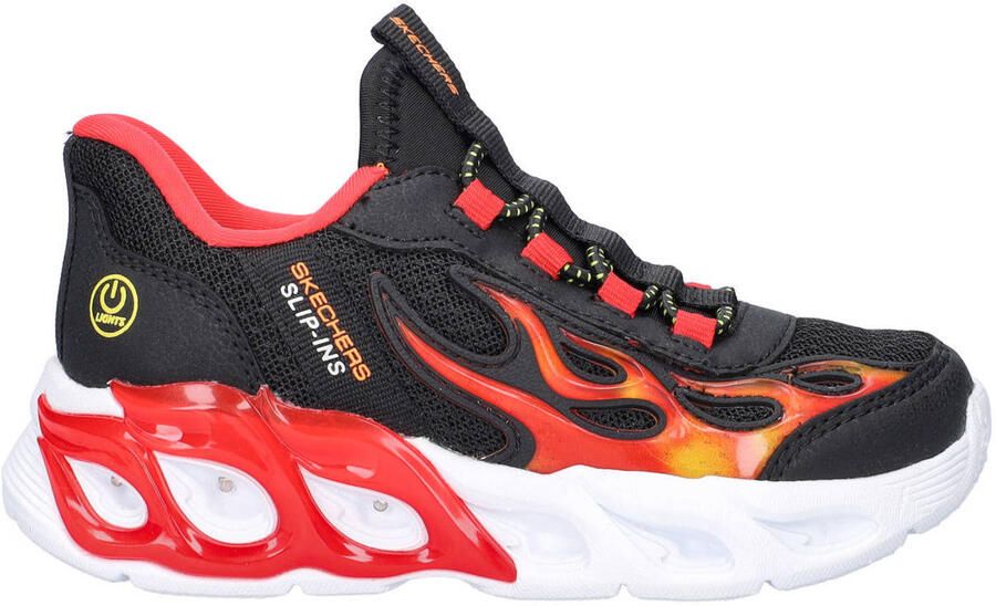 Skechers Thermo-Flash 2.0 Heat-Brisk chunky sneakers rood zwart