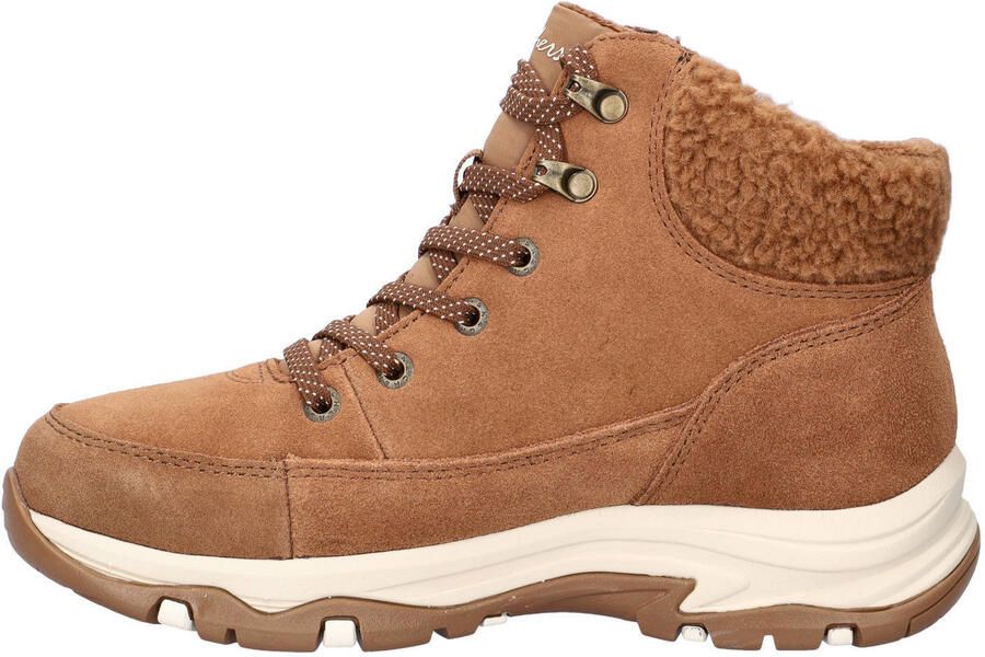 Skechers Trego suède veterboots cognac - Foto 2