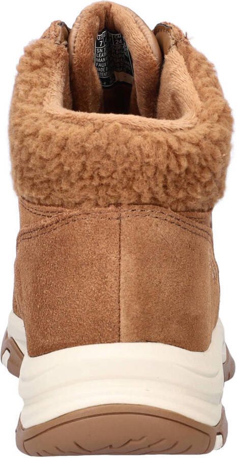 Skechers Trego suède veterboots cognac - Foto 3