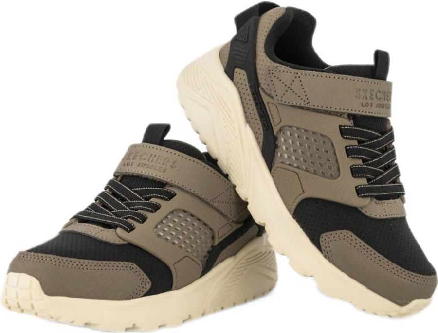 Skechers Uno Lite Klittenband Laag Donkerbruin - Foto 3